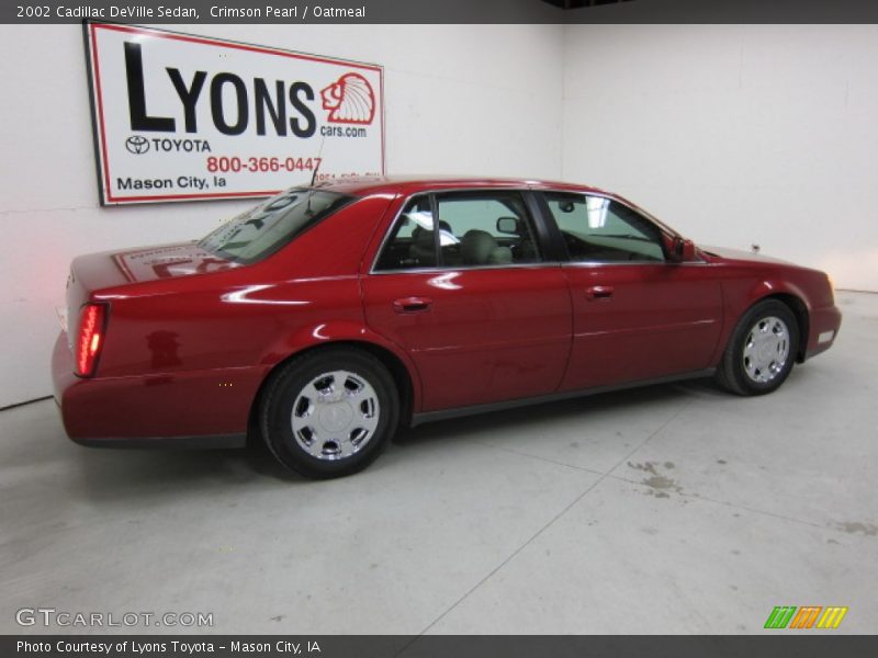 Crimson Pearl / Oatmeal 2002 Cadillac DeVille Sedan
