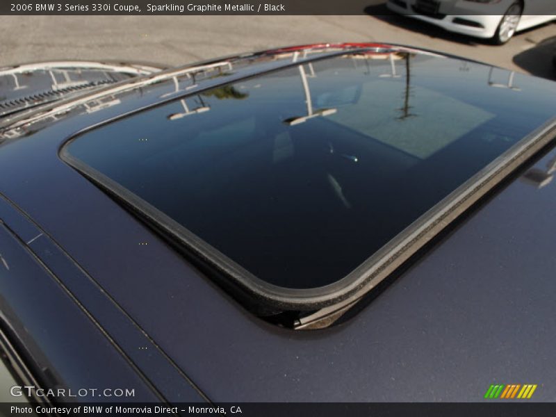 Sparkling Graphite Metallic / Black 2006 BMW 3 Series 330i Coupe