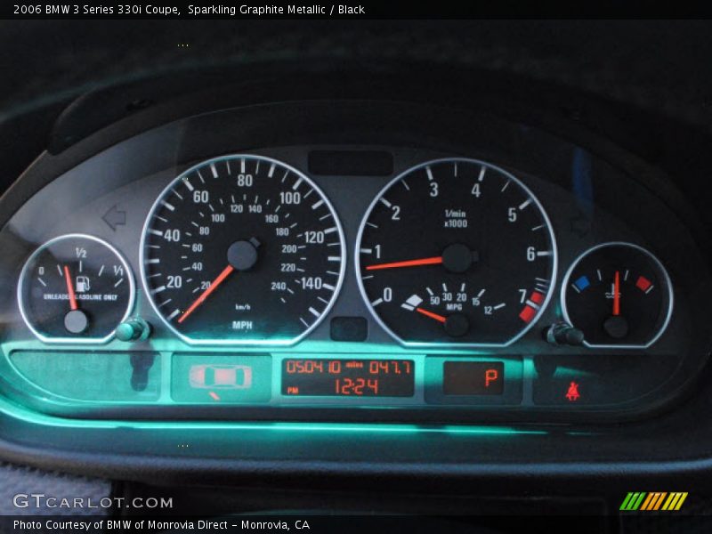  2006 3 Series 330i Coupe 330i Coupe Gauges