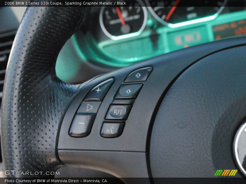 Sparkling Graphite Metallic / Black 2006 BMW 3 Series 330i Coupe