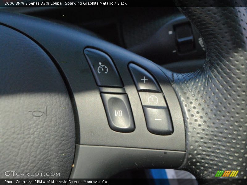 Sparkling Graphite Metallic / Black 2006 BMW 3 Series 330i Coupe