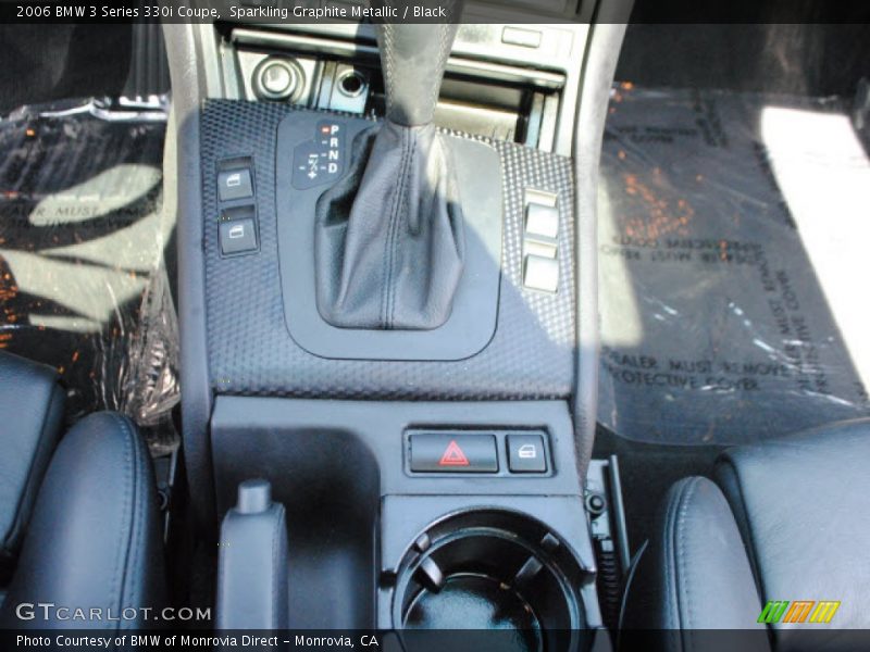Sparkling Graphite Metallic / Black 2006 BMW 3 Series 330i Coupe