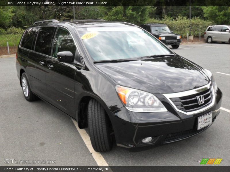 Nighthawk Black Pearl / Black 2009 Honda Odyssey Touring