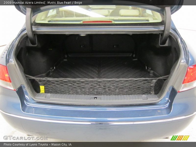 Mystic Blue Pearl / Beige 2009 Hyundai Azera Limited