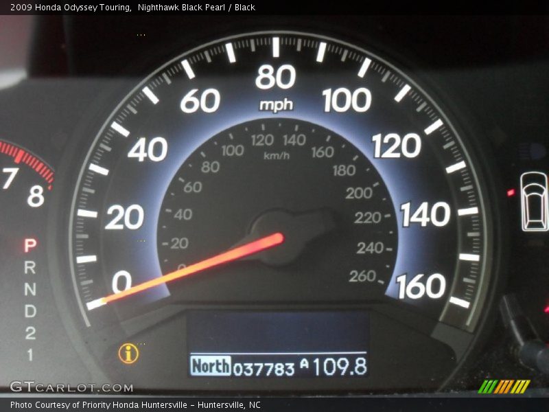 Nighthawk Black Pearl / Black 2009 Honda Odyssey Touring