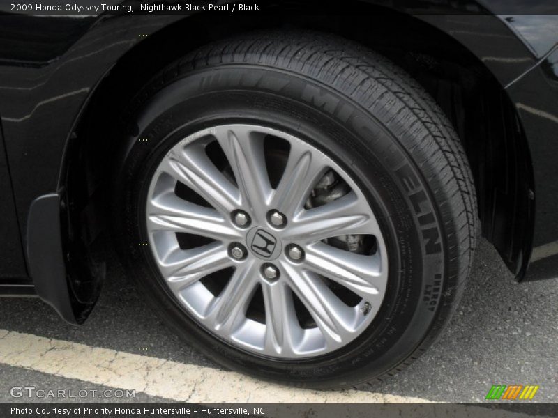 Nighthawk Black Pearl / Black 2009 Honda Odyssey Touring
