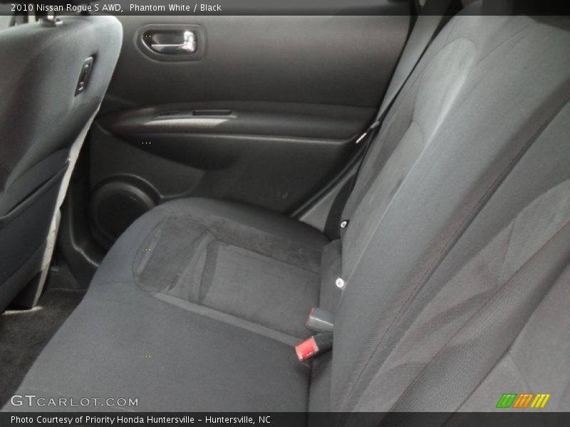 Phantom White / Black 2010 Nissan Rogue S AWD