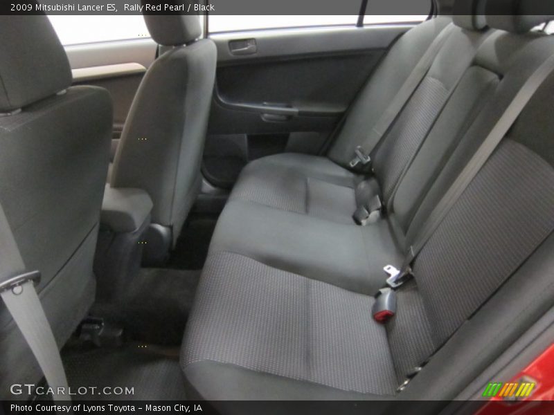 Rally Red Pearl / Black 2009 Mitsubishi Lancer ES