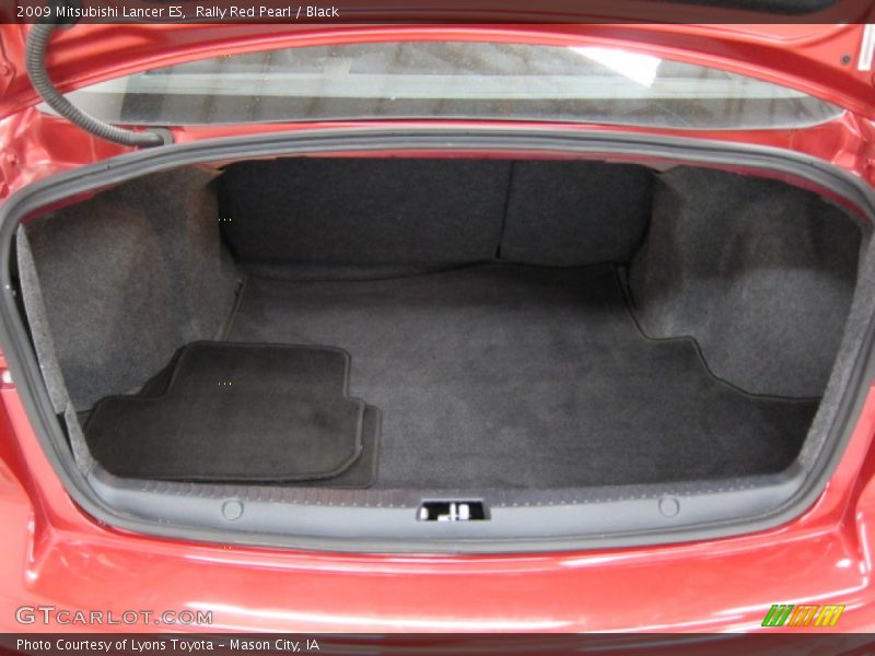 Rally Red Pearl / Black 2009 Mitsubishi Lancer ES