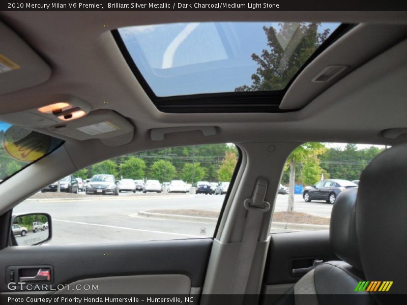 Brilliant Silver Metallic / Dark Charcoal/Medium Light Stone 2010 Mercury Milan V6 Premier