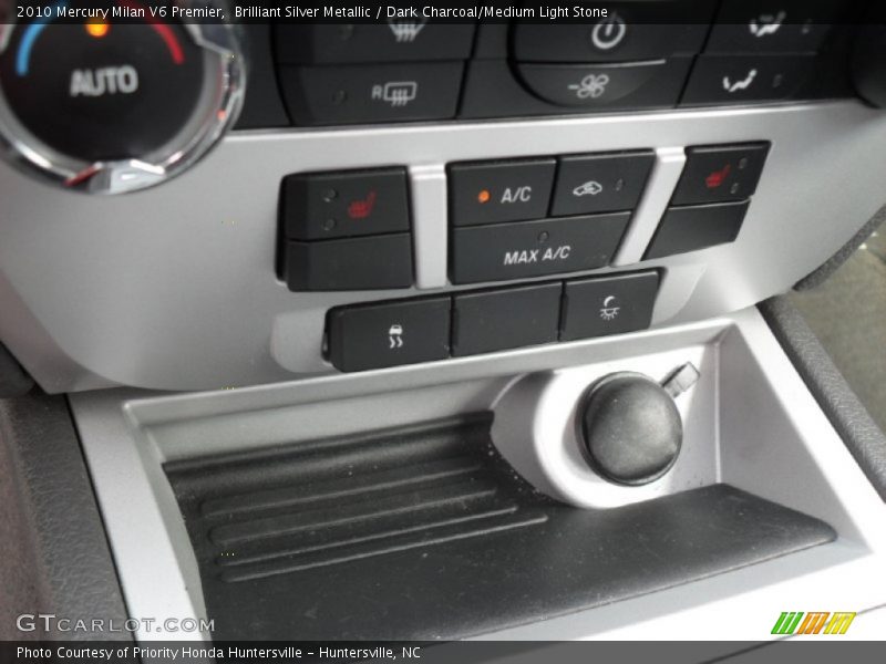 Brilliant Silver Metallic / Dark Charcoal/Medium Light Stone 2010 Mercury Milan V6 Premier