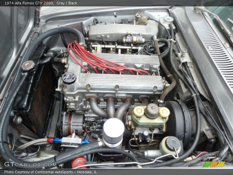  1974 GTV 2000 Engine - 2.0 Liter DOHC 8V 4 Cylinder