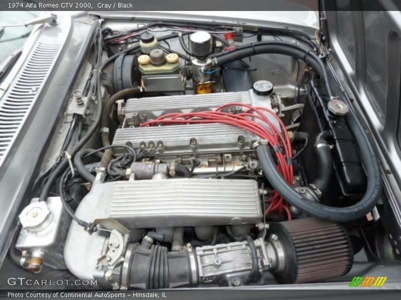  1974 GTV 2000 Engine - 2.0 Liter DOHC 8V 4 Cylinder