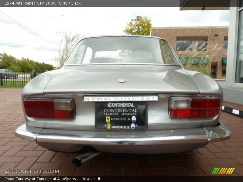 Gray / Black 1974 Alfa Romeo GTV 2000