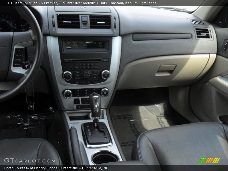 Brilliant Silver Metallic / Dark Charcoal/Medium Light Stone 2010 Mercury Milan V6 Premier