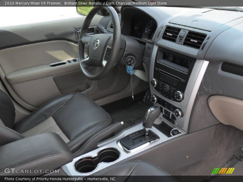 Brilliant Silver Metallic / Dark Charcoal/Medium Light Stone 2010 Mercury Milan V6 Premier