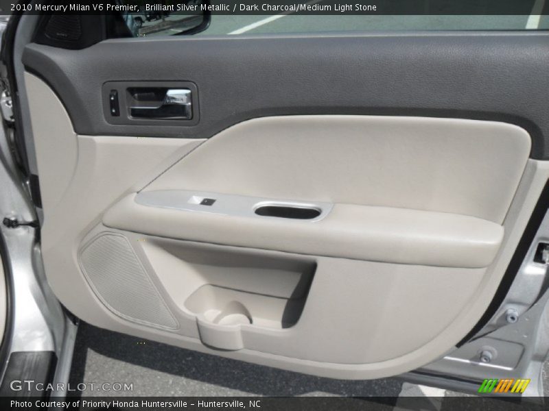 Brilliant Silver Metallic / Dark Charcoal/Medium Light Stone 2010 Mercury Milan V6 Premier