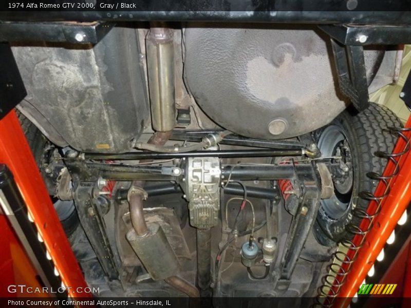 Undercarriage of 1974 GTV 2000