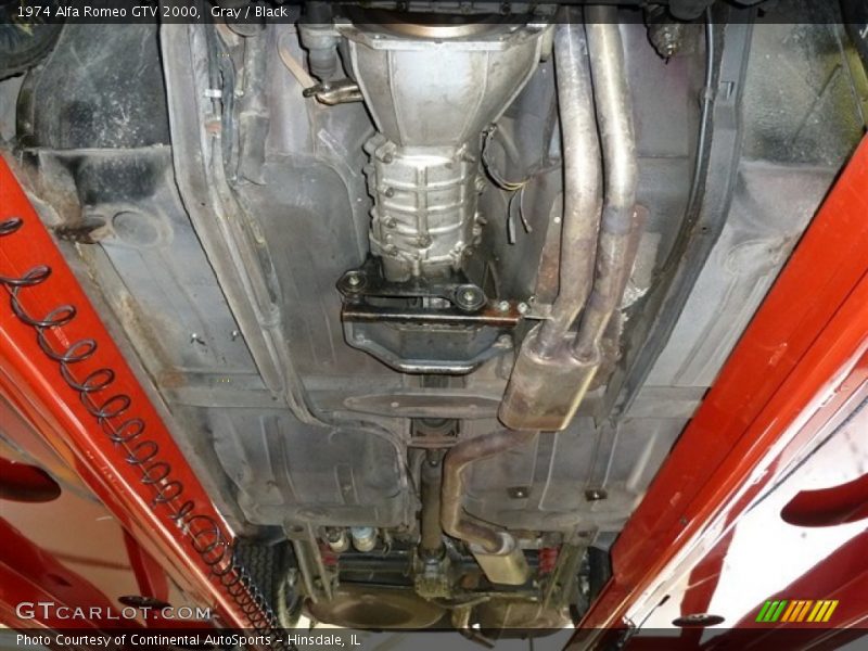 Undercarriage of 1974 GTV 2000