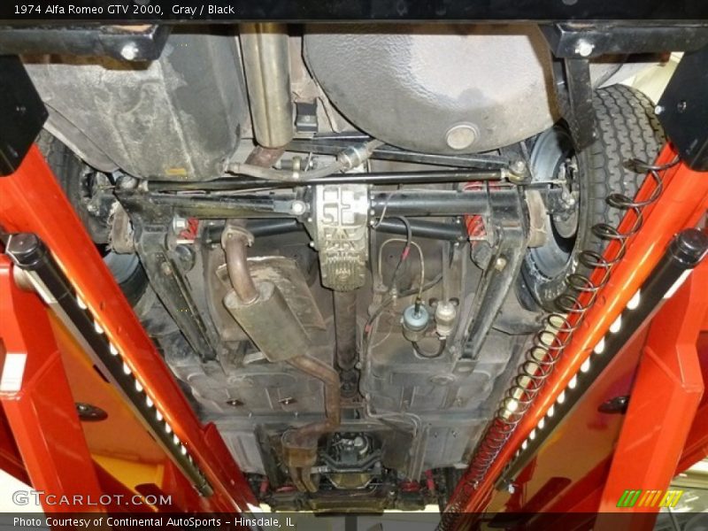 Undercarriage of 1974 GTV 2000