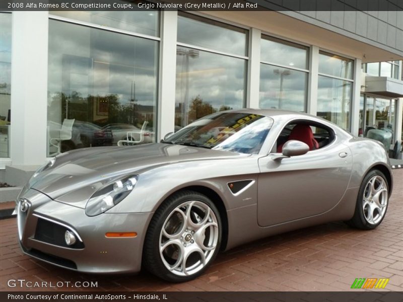 Front 3/4 View of 2008 8C Competizione Coupe
