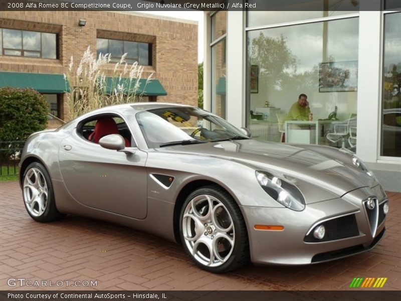 Front 3/4 View of 2008 8C Competizione Coupe