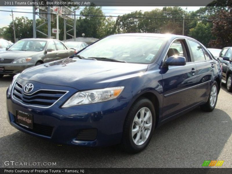 Blue Ribbon Metallic / Ash 2011 Toyota Camry LE