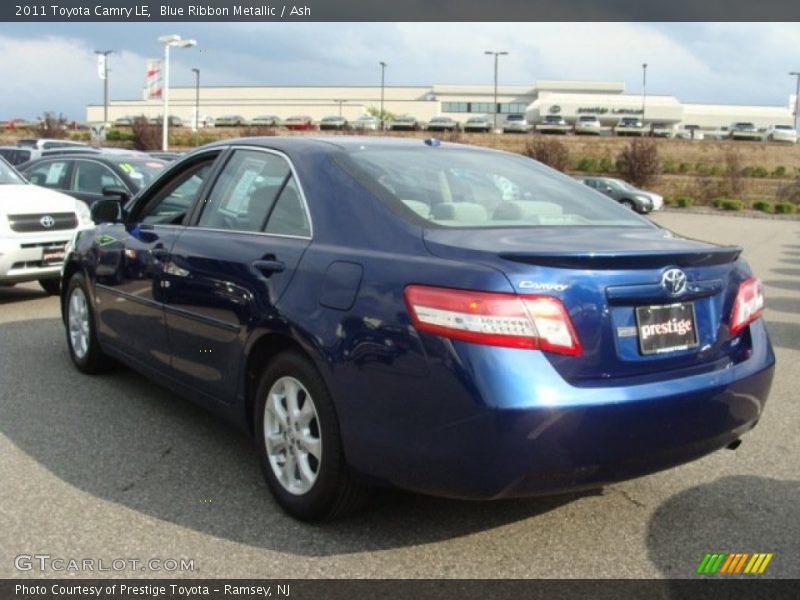 Blue Ribbon Metallic / Ash 2011 Toyota Camry LE