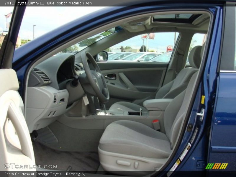 Blue Ribbon Metallic / Ash 2011 Toyota Camry LE