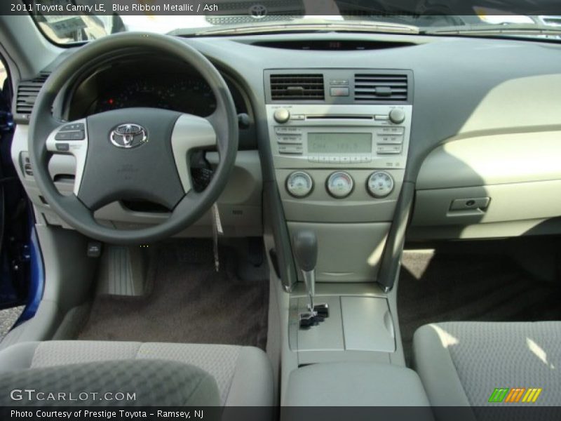 Blue Ribbon Metallic / Ash 2011 Toyota Camry LE
