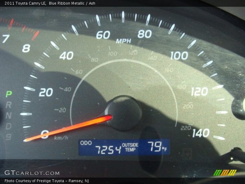 Blue Ribbon Metallic / Ash 2011 Toyota Camry LE