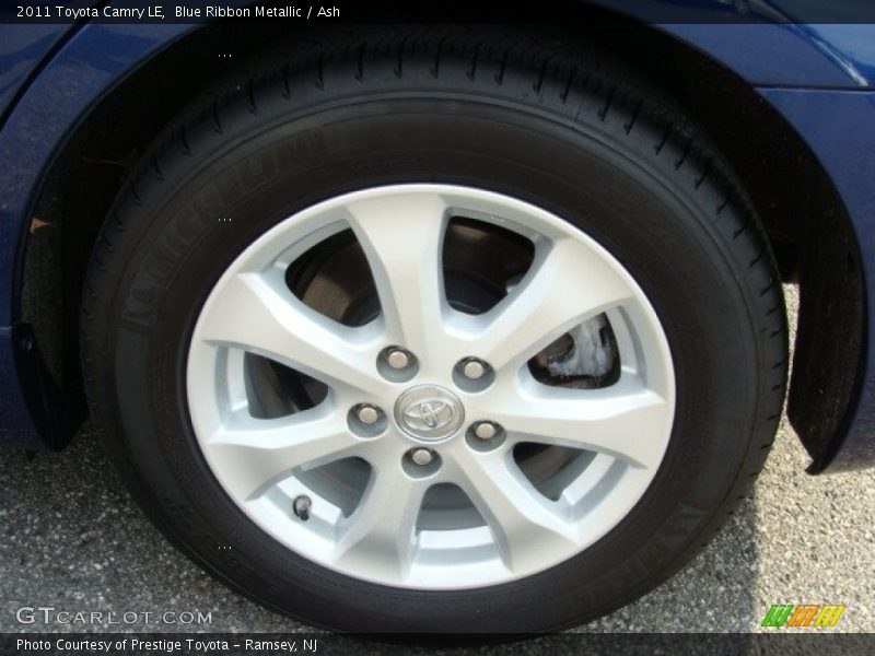 Blue Ribbon Metallic / Ash 2011 Toyota Camry LE
