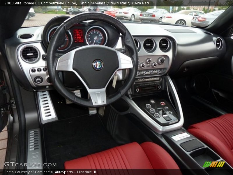 Alfa Red Interior - 2008 8C Competizione Coupe 