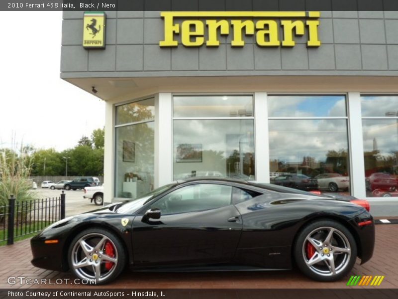  2010 458 Italia Black