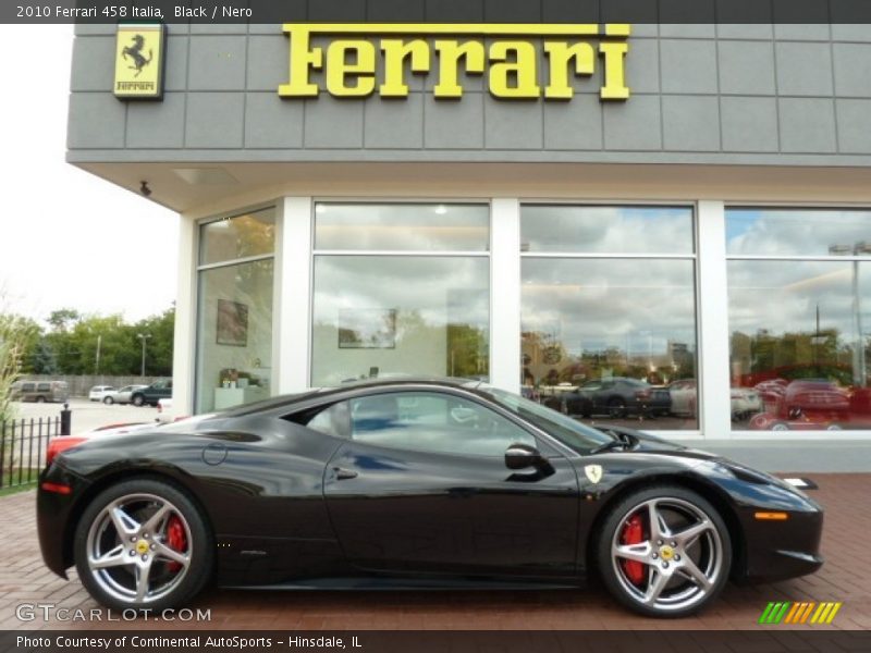  2010 458 Italia Black