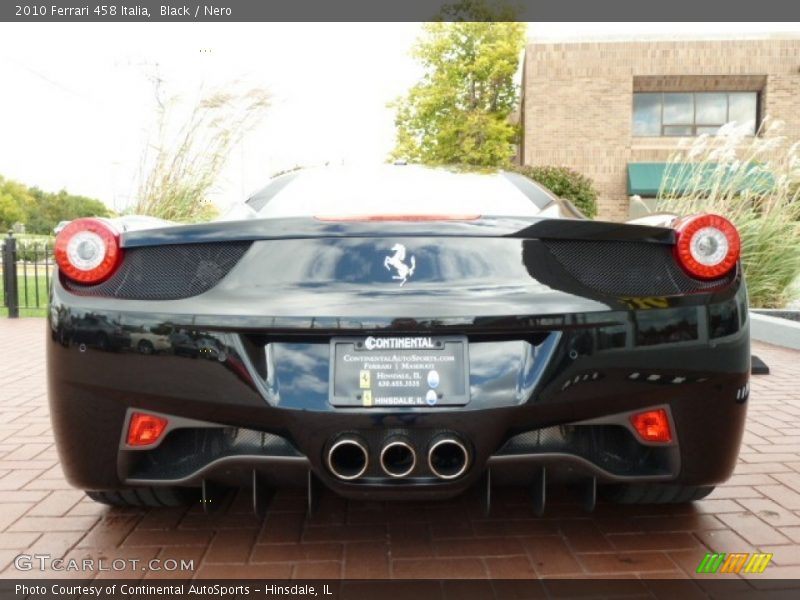  2010 458 Italia Black