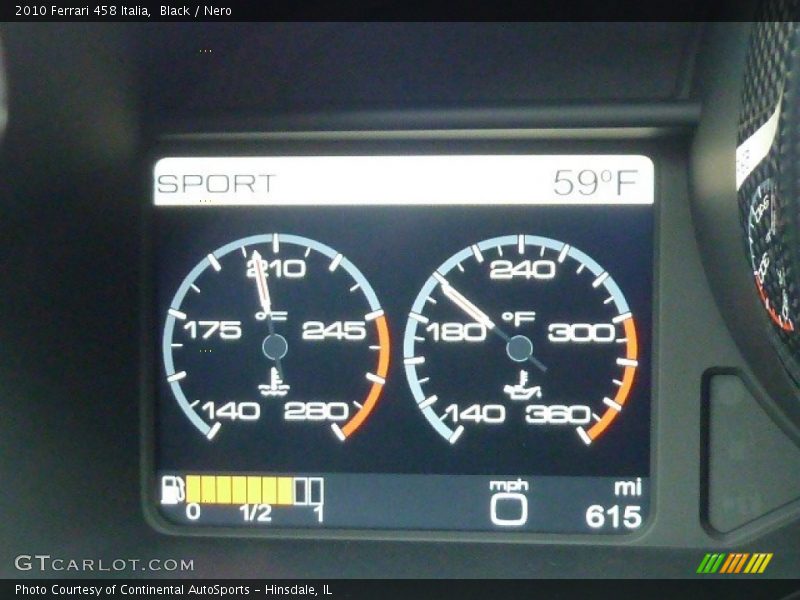  2010 458 Italia Italia Gauges