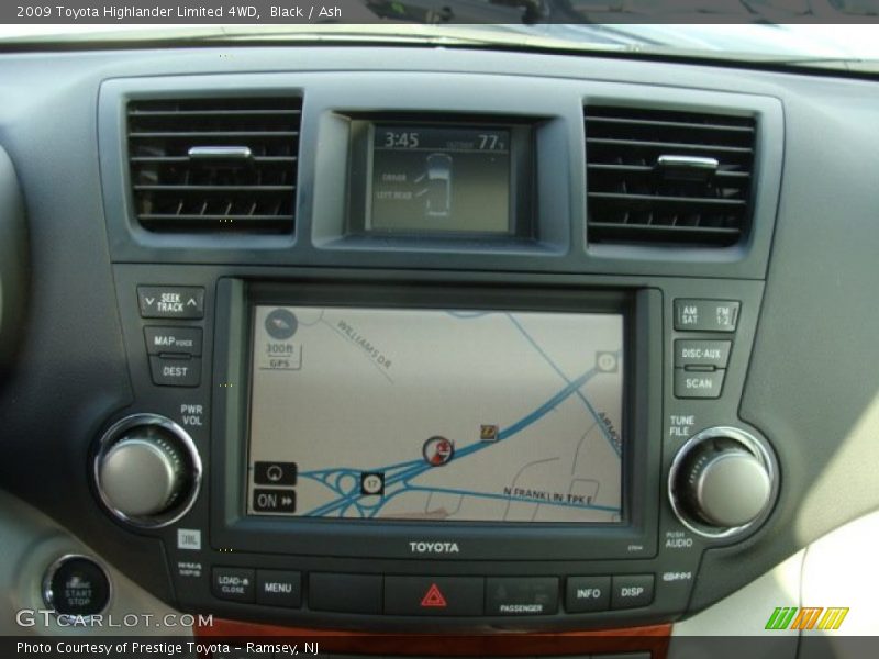 Black / Ash 2009 Toyota Highlander Limited 4WD