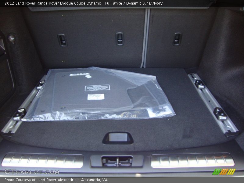 Fuji White / Dynamic Lunar/Ivory 2012 Land Rover Range Rover Evoque Coupe Dynamic