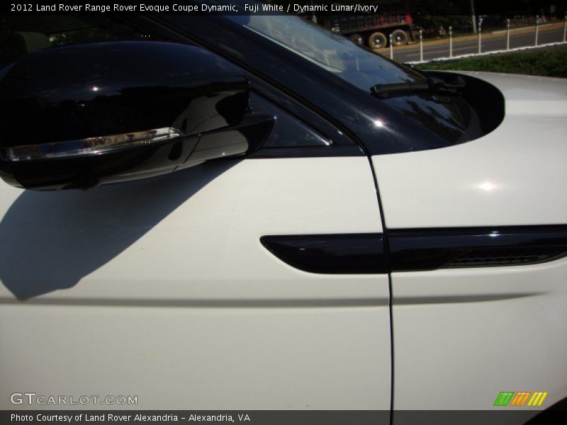 Fuji White / Dynamic Lunar/Ivory 2012 Land Rover Range Rover Evoque Coupe Dynamic