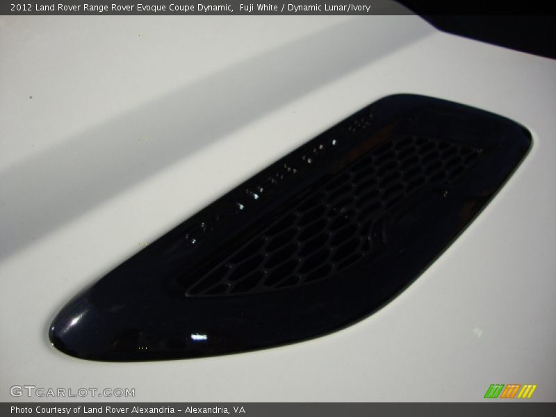 Fuji White / Dynamic Lunar/Ivory 2012 Land Rover Range Rover Evoque Coupe Dynamic
