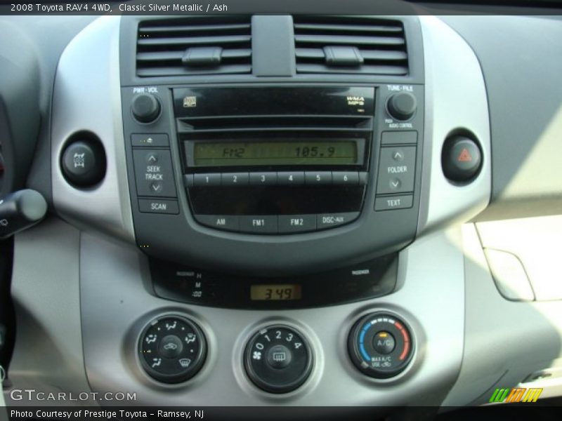 Classic Silver Metallic / Ash 2008 Toyota RAV4 4WD