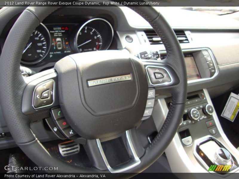  2012 Range Rover Evoque Coupe Dynamic Steering Wheel