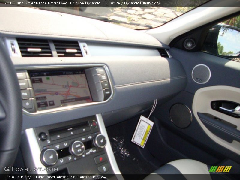 Fuji White / Dynamic Lunar/Ivory 2012 Land Rover Range Rover Evoque Coupe Dynamic