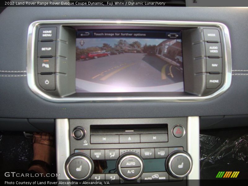 Fuji White / Dynamic Lunar/Ivory 2012 Land Rover Range Rover Evoque Coupe Dynamic