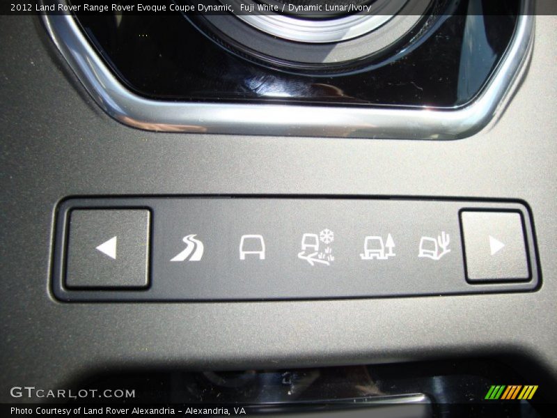 Fuji White / Dynamic Lunar/Ivory 2012 Land Rover Range Rover Evoque Coupe Dynamic