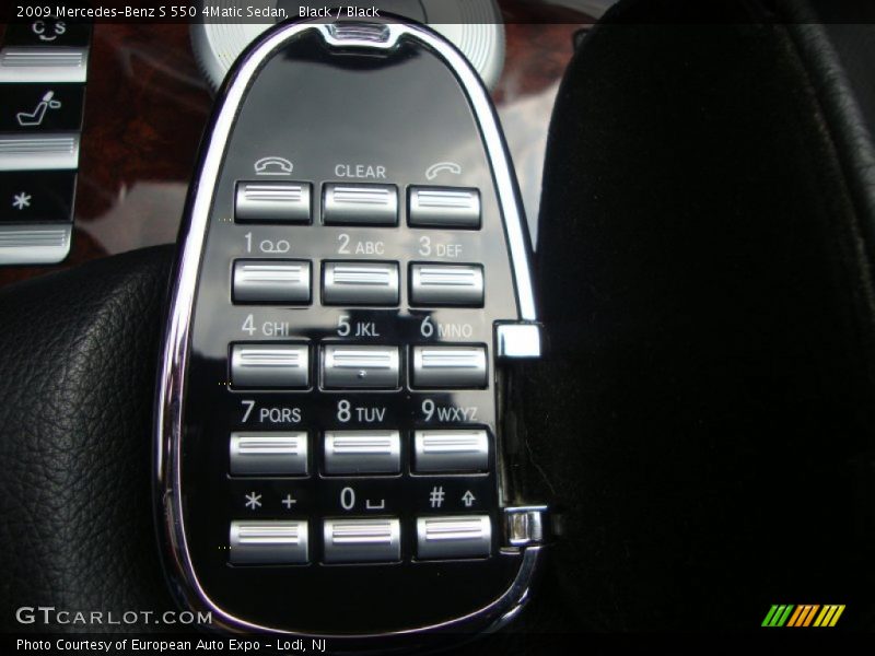 Black / Black 2009 Mercedes-Benz S 550 4Matic Sedan