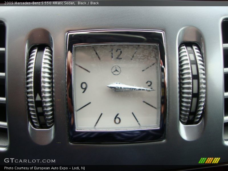 Black / Black 2009 Mercedes-Benz S 550 4Matic Sedan
