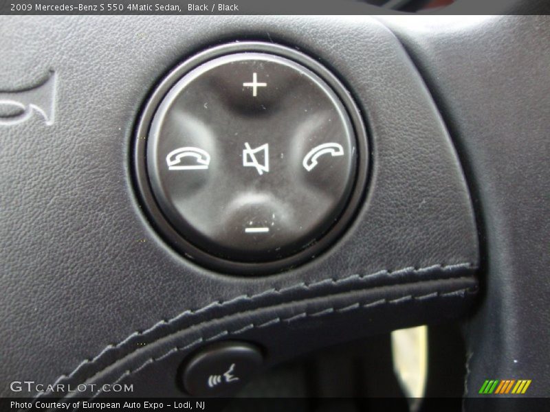 Black / Black 2009 Mercedes-Benz S 550 4Matic Sedan