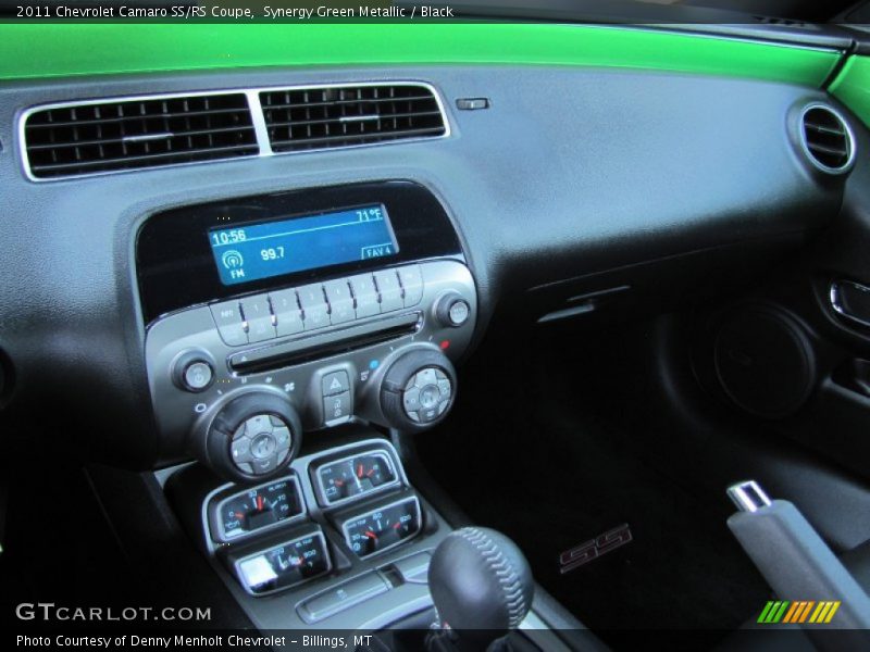 Synergy Green Metallic / Black 2011 Chevrolet Camaro SS/RS Coupe